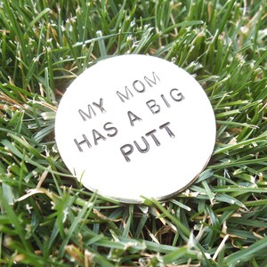 Mother's Day Gift to Mom from Kids Funny Golf Gift Wife Customized Ball Marker for Mom Birthday Gift from Son Humorous Gifts to Golfer Laugh image 5