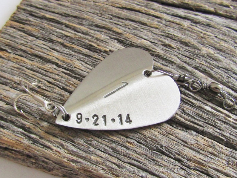 1st Anniversary Gift for Men 1st Anniversary Gift for Boyfriend First Anniversary Gift for Husband Fishing Lure for Him for Wife for Couple image 5