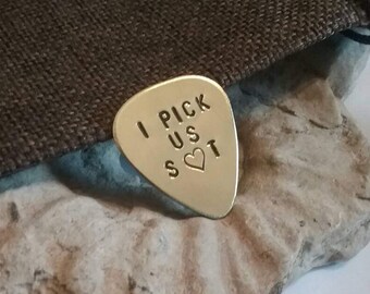 Personalized Anniversary Gift Custom Guitar Pick I Pick Us Gift for Boyfriend Gift for Girlfriend Gift for Wife Gift for Husband Mens Gift