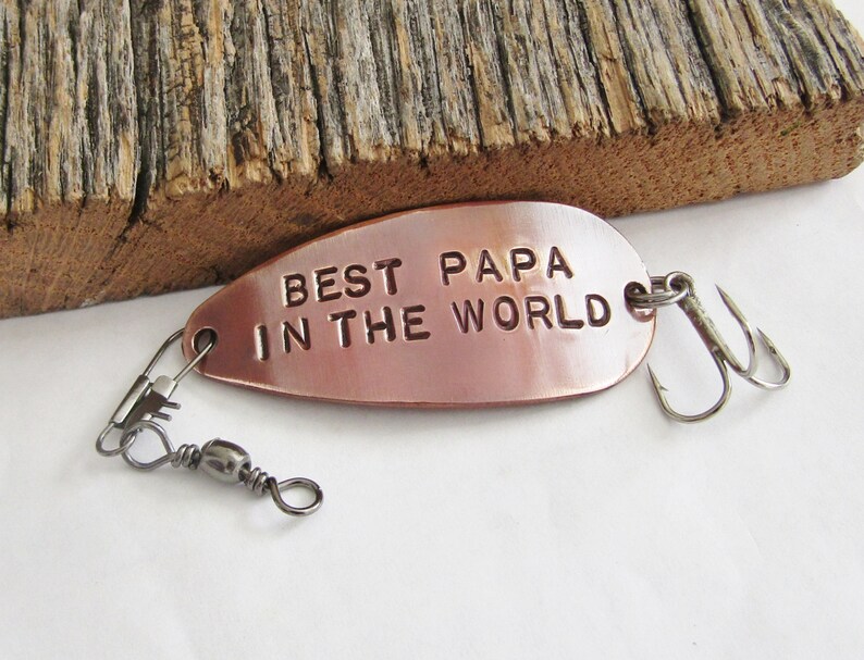 Personalized Gift for Papa Fishing Lure Grandpa Gift From Etsy