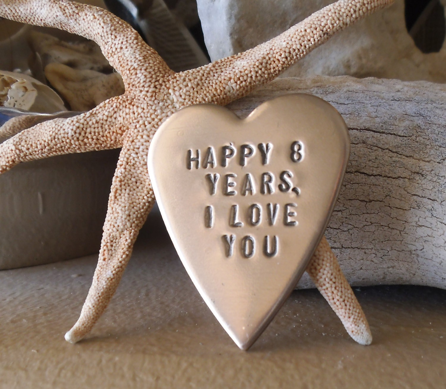 Bronze Gift for Him Eighth Anniversary 8th Bronze Anniversary Etsy