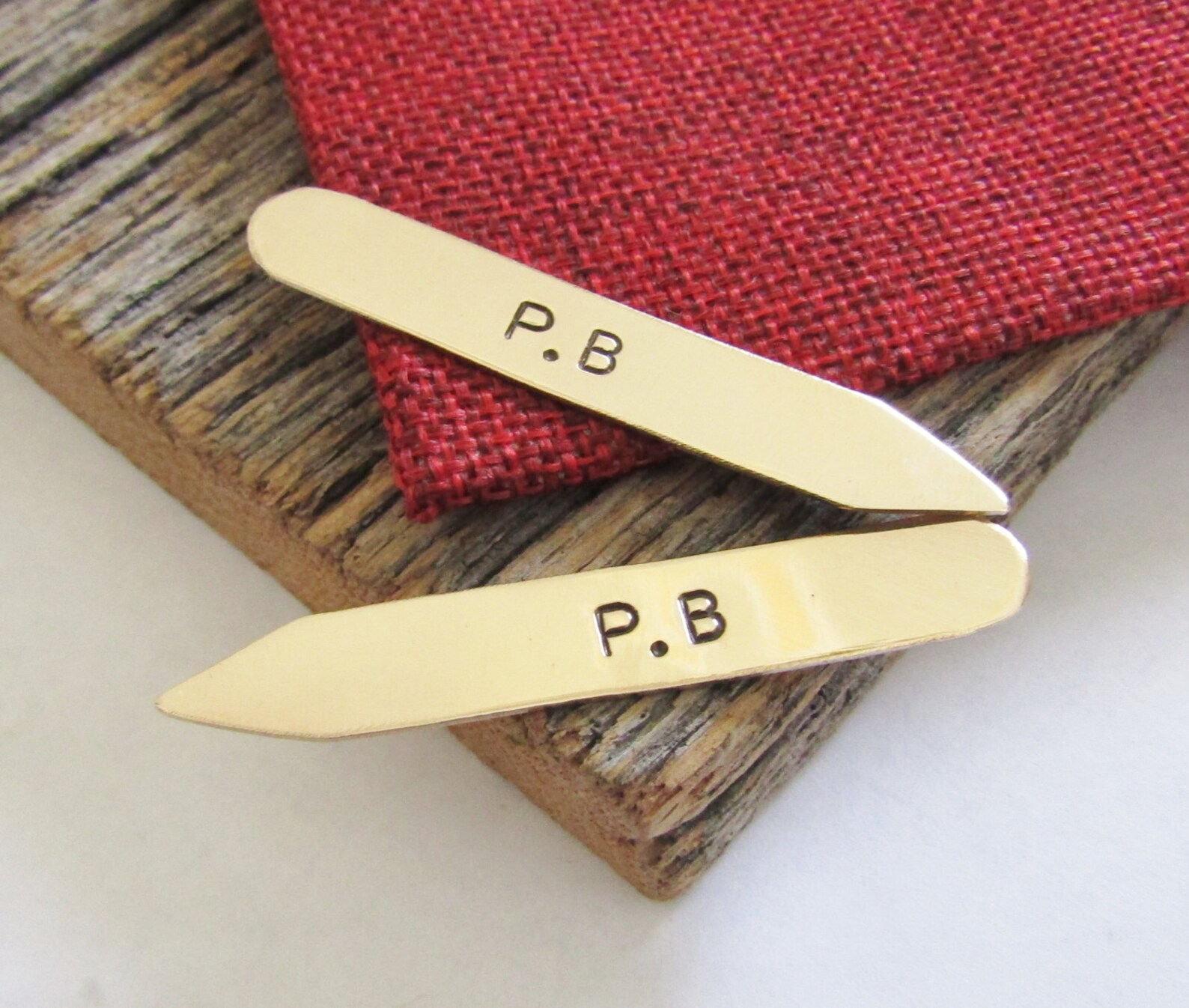 Initials Collar Stay Christmas Gift Husband Gift Boyfriend Etsy