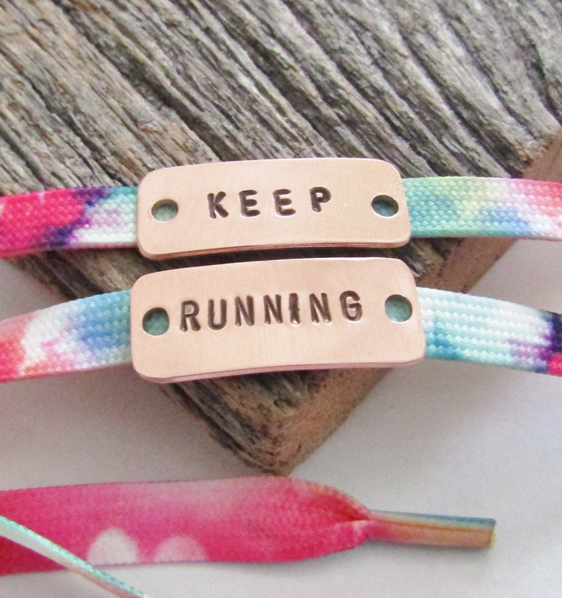 Personalized Shoe Tag Marathon Jewelry Half Marathon Shoe Clip image 2