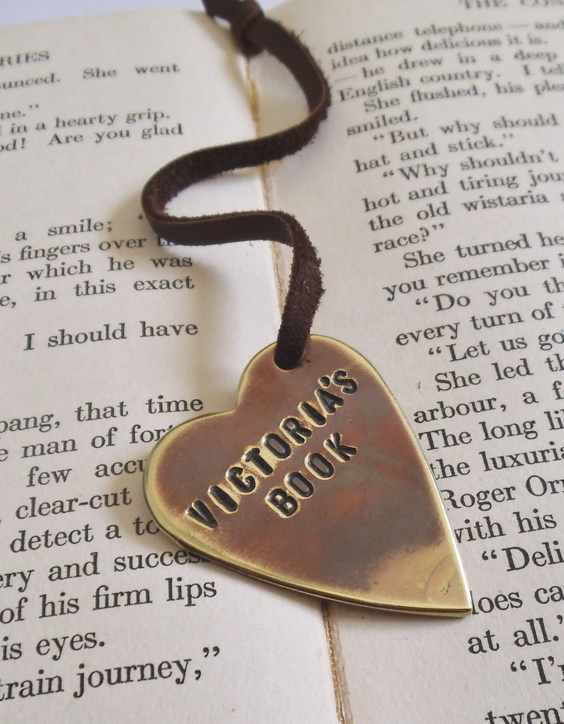 Bookmark Unique Bookmarks for Daughter Custom Bookmarker Etsy