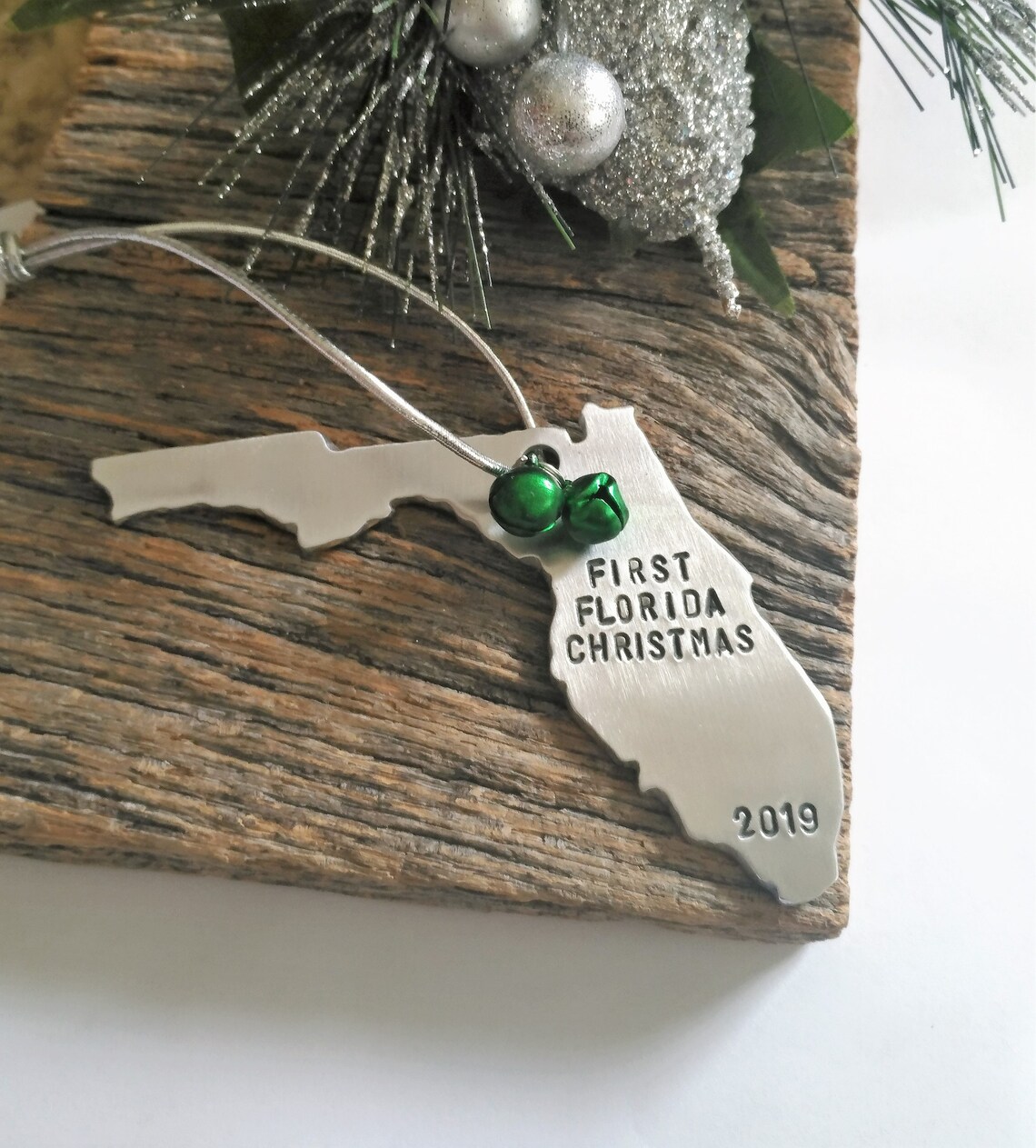 Our First Florida Christmas Florida Ornament Florida State Etsy