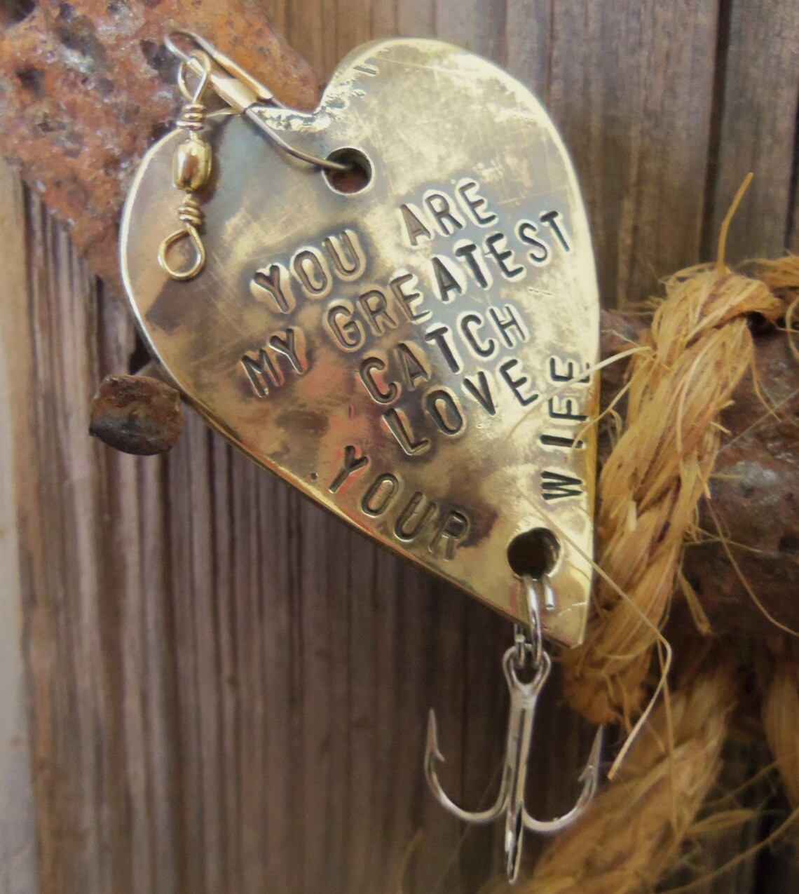 Fishing Personalized Fishing Lure Custom Fish Gift for Husband Etsy