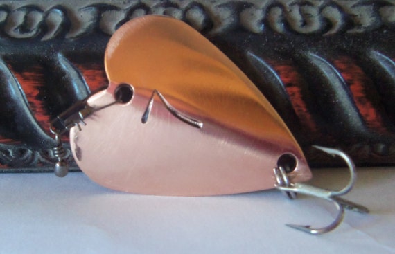 Fishing Lure Fishing Custom Copper Gift 7 Seventh Anniversary 7th