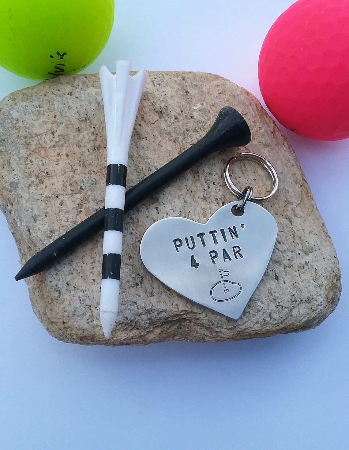 Golf Present Golf Bag Keychain for Her Key Chain Men Gift for Etsy
