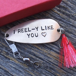 Boyfriend Gift Anniversary Boyfriend Long Distance Boyfriend Girlfriend Gift Fishing Lure Personalized Boyfriend Birthday Men Gift Christmas