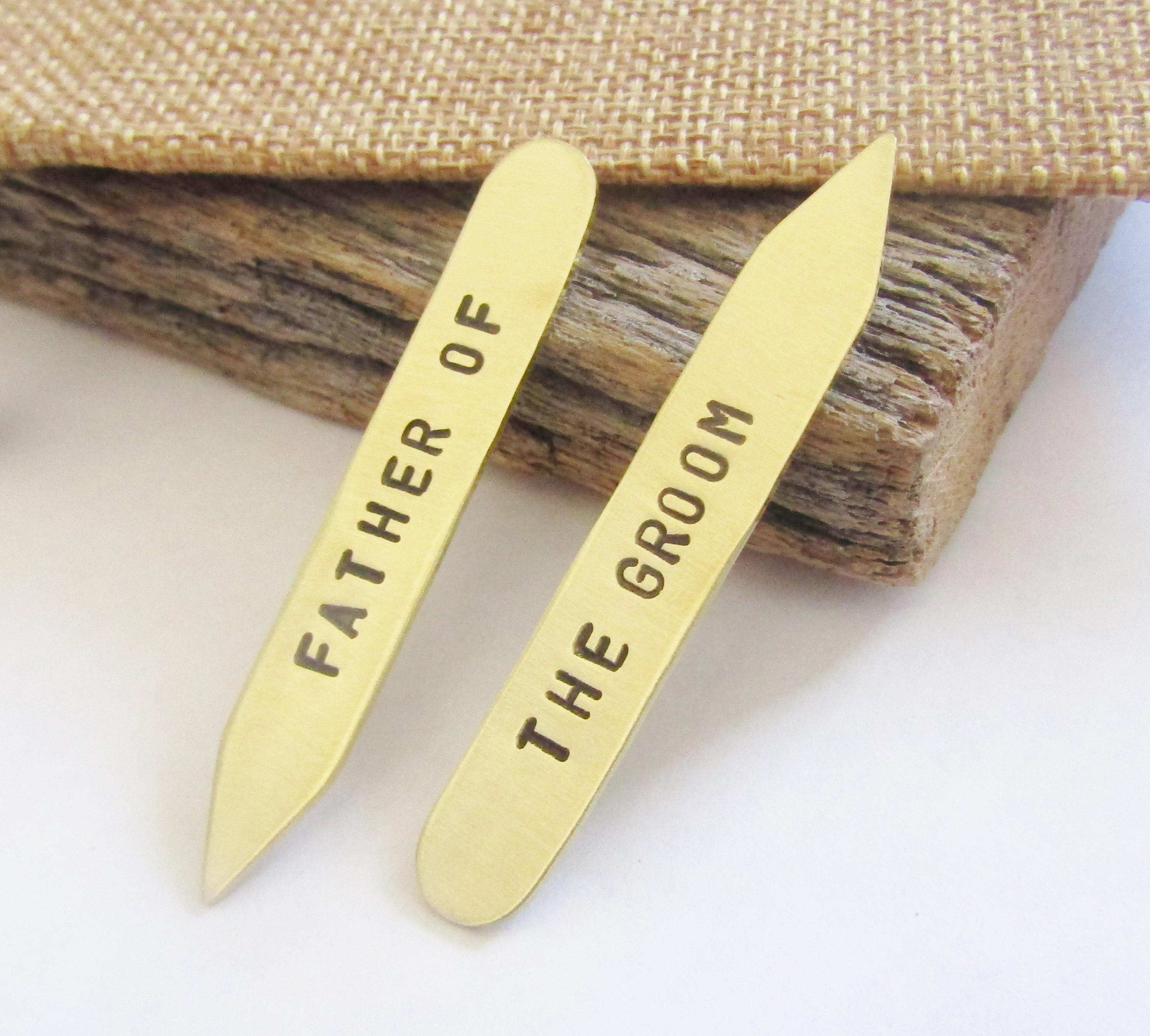 Personalized Collar Stays Custom Collar Stays Anniversary Wedding Personalized Gift for Fathers Day Hand Stamped Mens Collar Stay Personalized Collar Stays Custom Collar Stays Anniversary Wedding Personalized Gift for Fathers Day Hand Stamped Mens Collar Stay