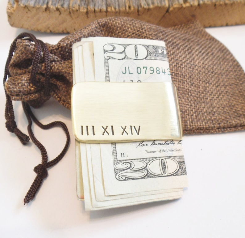 Mens Wallet Slim Wallet Money Clip Handmade Wallet Money Clip Etsy - image!    0