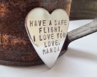 Aviation Gift for Aviator Pilot Husband Airplane Enthusiast Long Distance Boyfriend Bon Voyage Airline Captain Flight Attendant Airforce Men