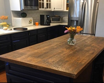 Wood Kitchen Island Etsy