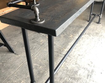 sofa bar table etsy
