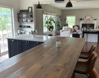 Kitchen Island COUNTER TOP Reclaimed Pine