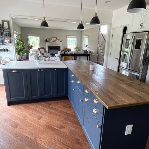 Kitchen Island Counter Top Reclaimed Pine Hong Kong Kitchen Island Counter Top Reclaimed, Dark Blue Kitchen Island Wood Top