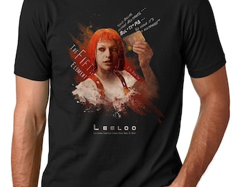 Fitted Tee 'Leeloo Dallas, Multipass'