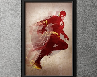 Original Giclee Art Print 'The Flash' - 24"x36"