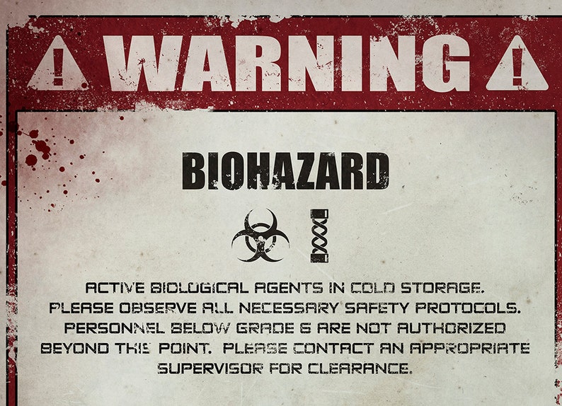Original Giclee Art Print 'Biohazard' image 3