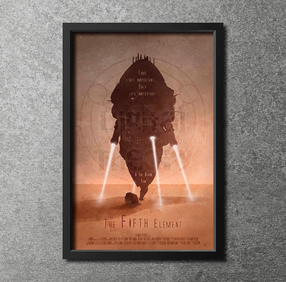 Original Giclee Art Print 'The Fifth Element no.1'