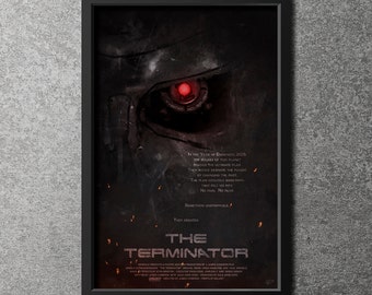 Original Giclee Art Print 'The Terminator' - 24"x36"