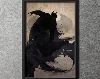 Original Giclee Art Print 'Detective'