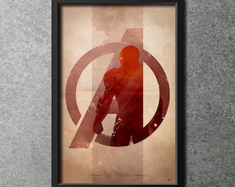 Giclee Art Print 'Avengers Assembled: The Prodigy'