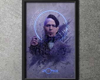 Original Giclee Art Print 'Zorg'