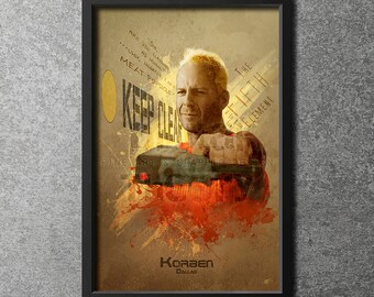 Original Giclee Art Print &#39;Korben Dallas&#39;