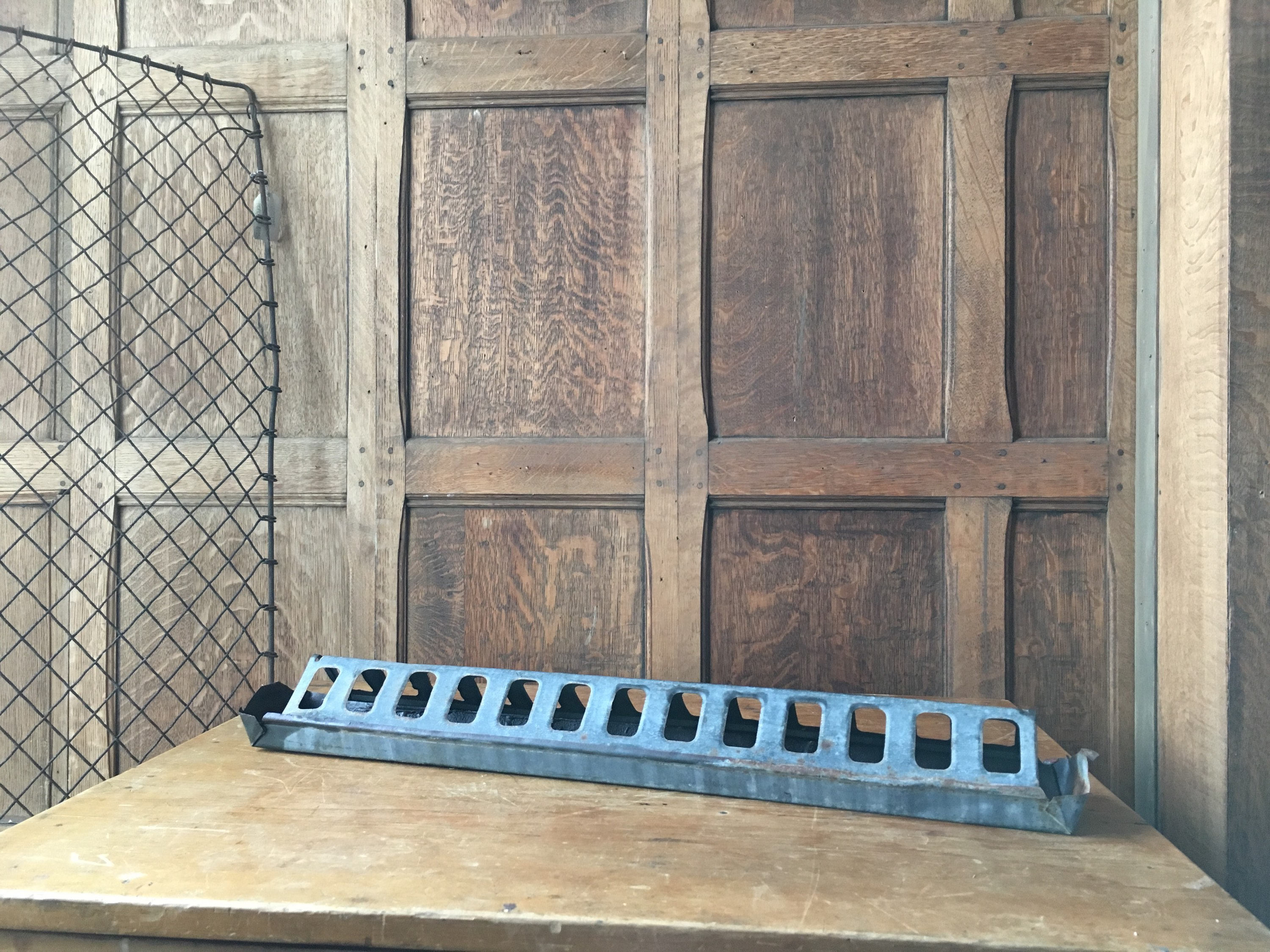 Reserved Vintage Chicken Feeder Galvanized Chicken Feeder