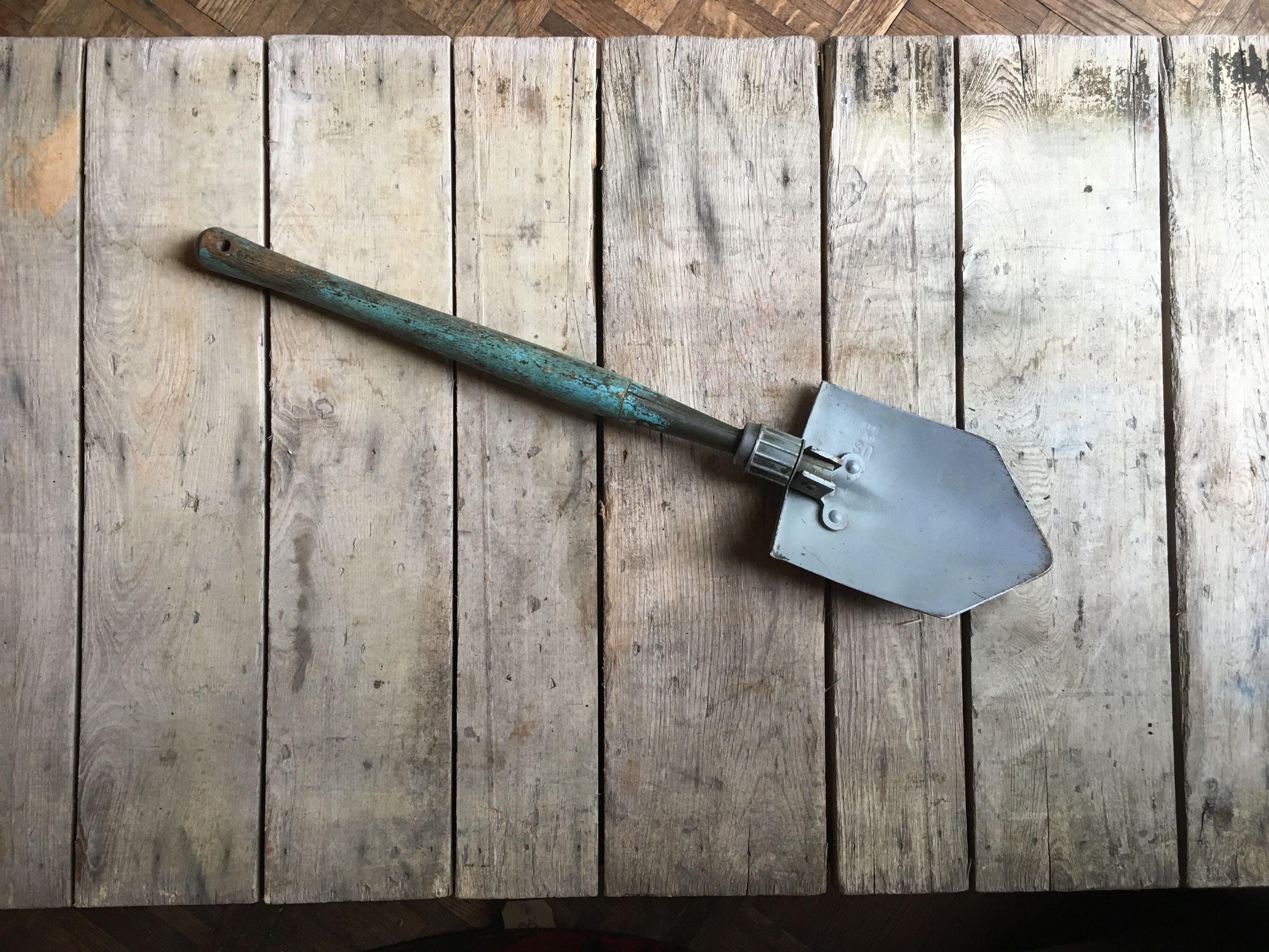 vintage folding shovel