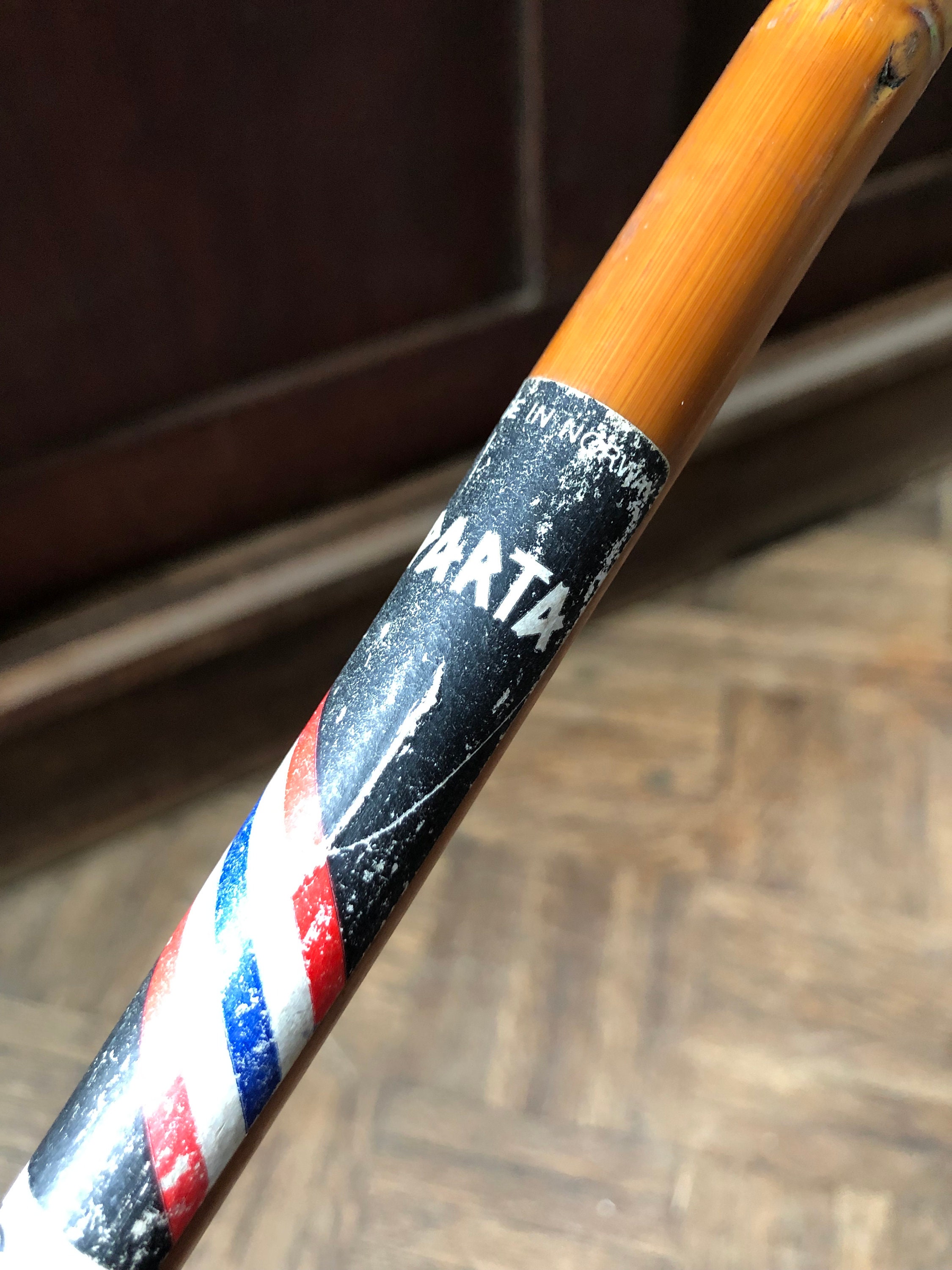 Vintage Ski Poles, Wood Ski Poles, Bamboo Ski Poles, Cabin Decor, Lodge Home Decor, Winter Decor ...