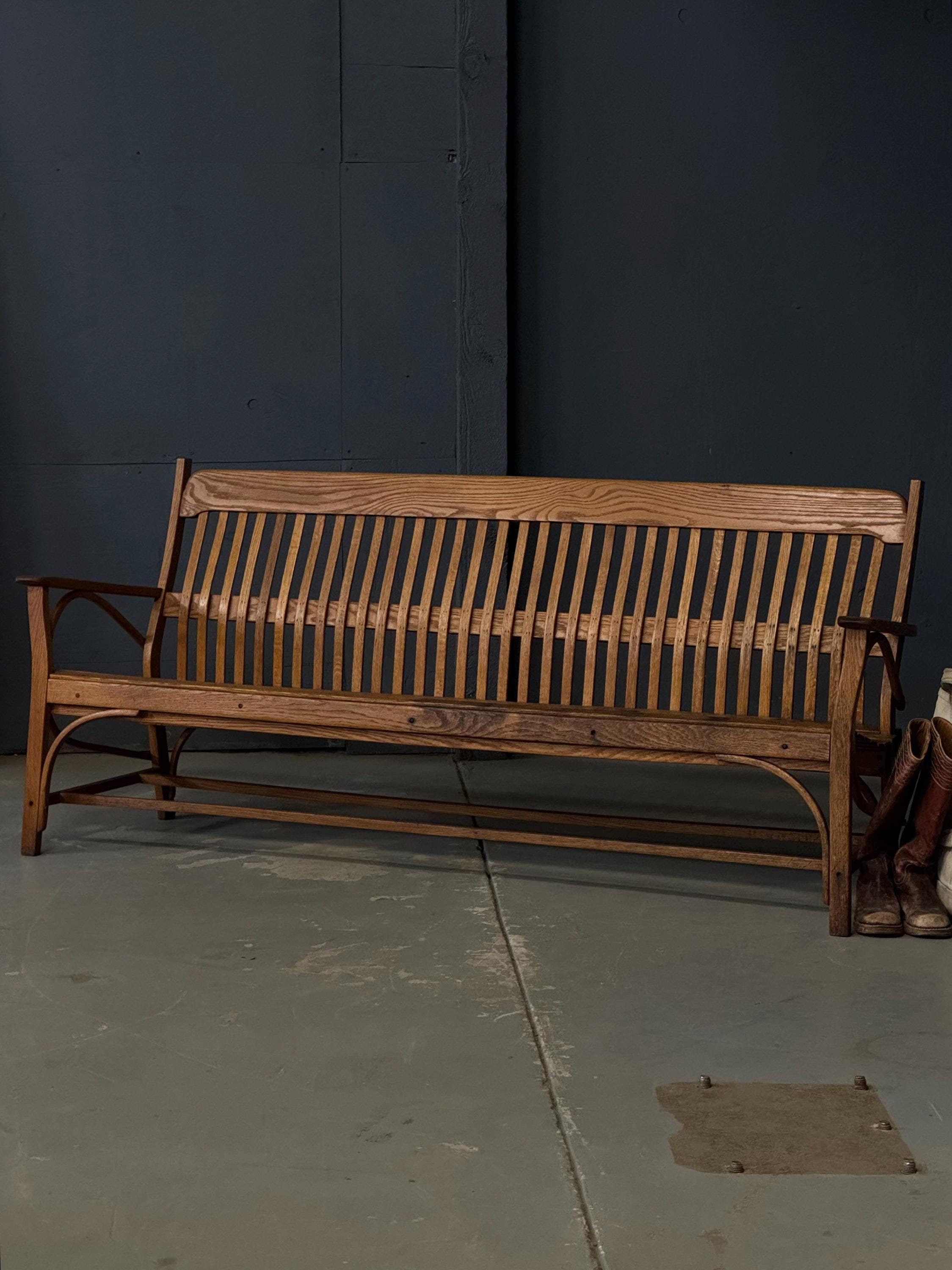 Bentwood Bench Etsy UK