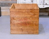 LARGE Vintage Fireworks Wooden Crate, Wood Fireworks Shipping Crate, Star Fireworks Mfg. Co. Danville, Illinois