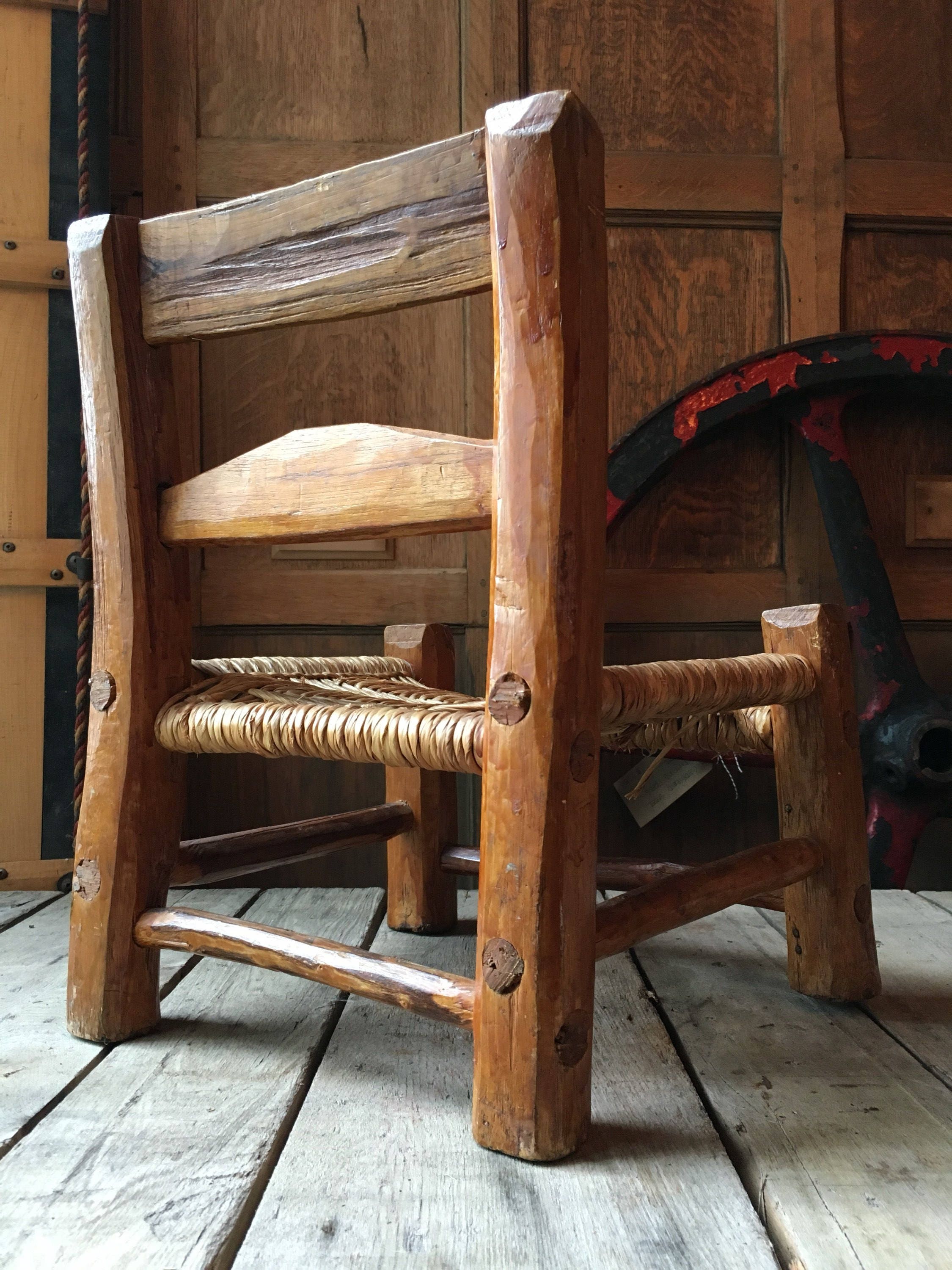 Unique Wooden Chair - Low Wooden Rocking Chair to Fit Any Modern