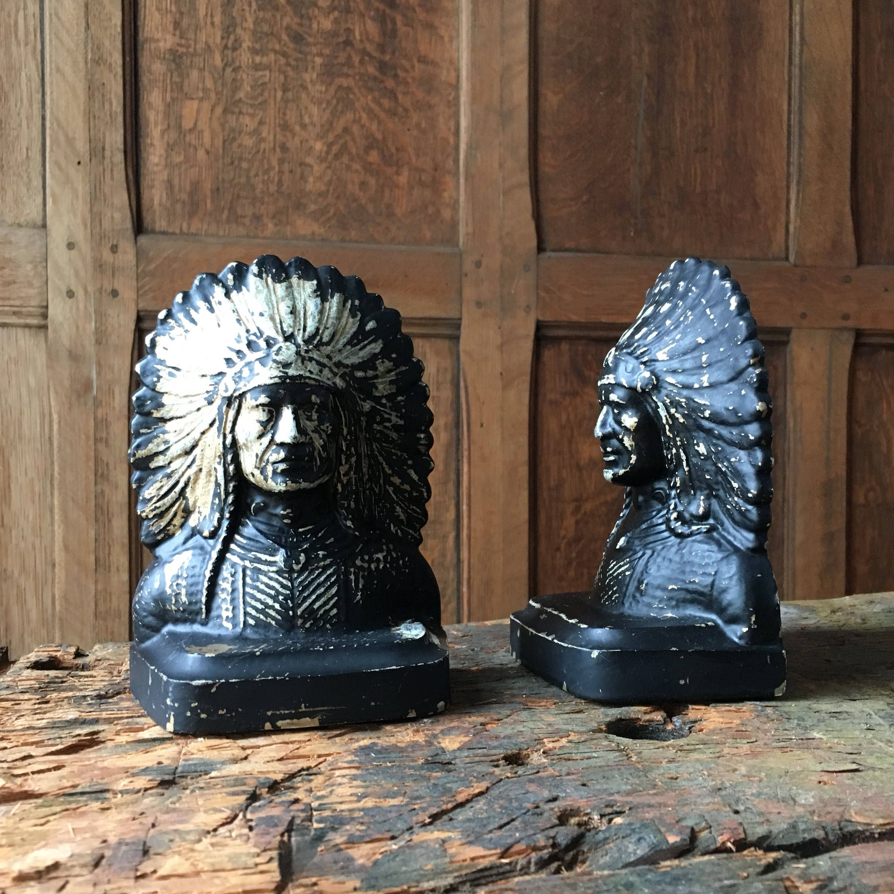 about iron bookends gvj hallmark on back