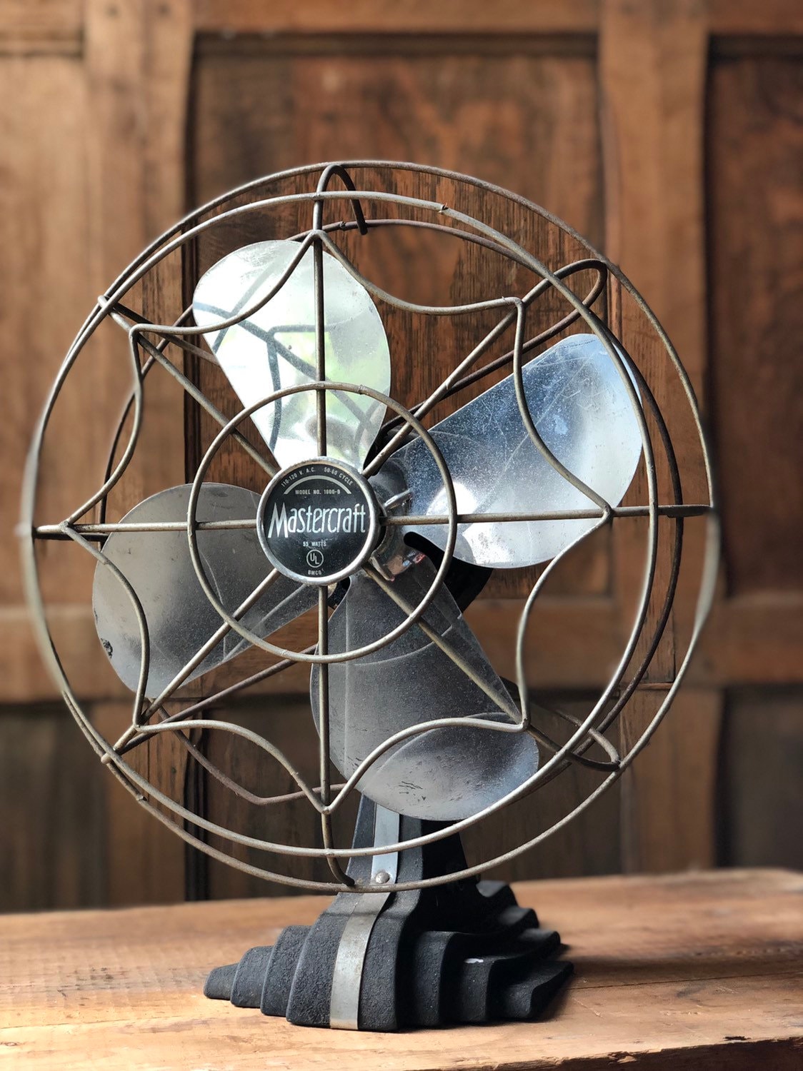 Vintage Desk Fan, Mastercraft Small Vintage Fan