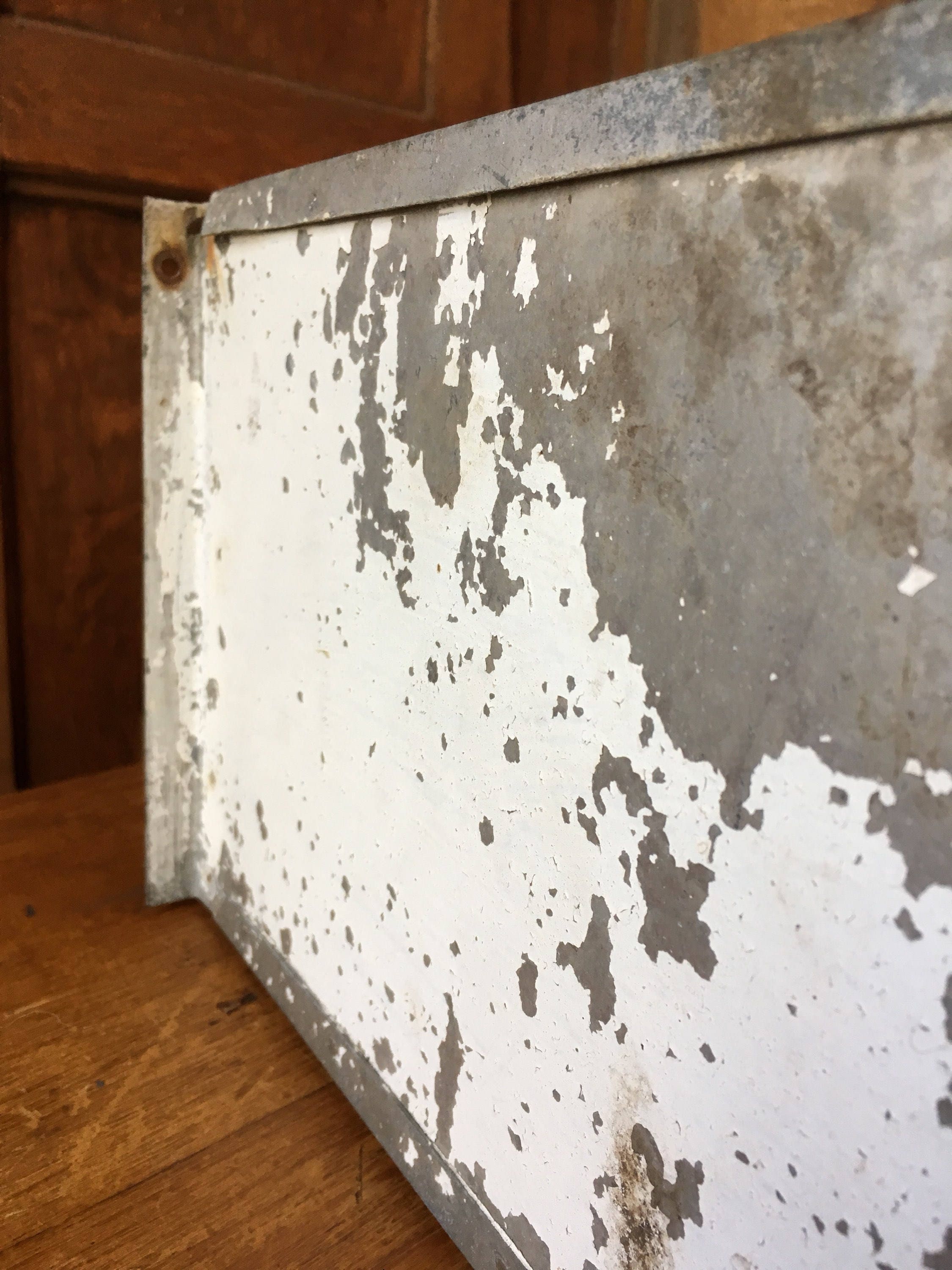 Wall Mount Metal Box With Lid, Babson Bros. Chicago, Vintage Metal