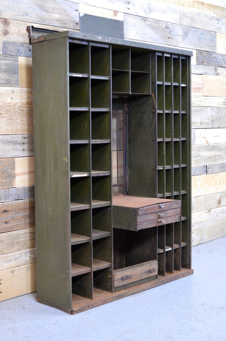 RESERVED Antique Post Office Sorting Post Office Etsy