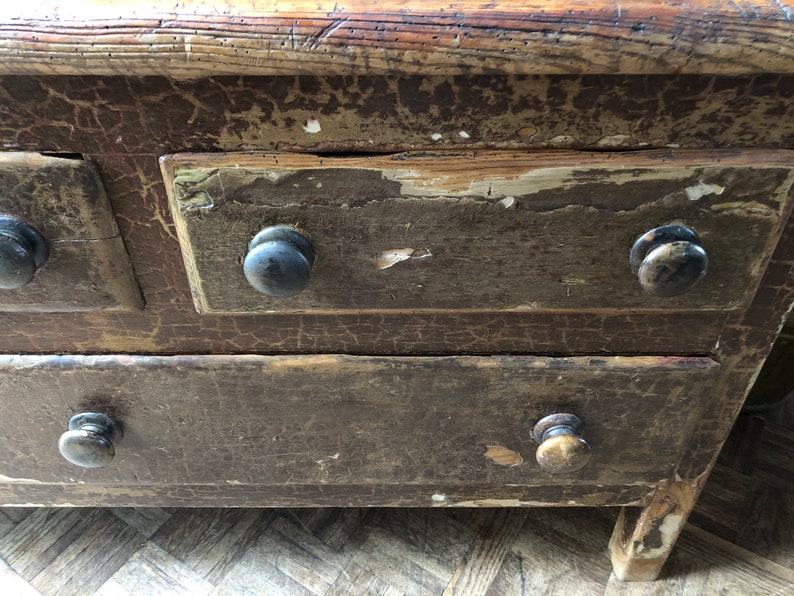 Antique Sideboard Buffet With Drawers Antique Etsy Canada