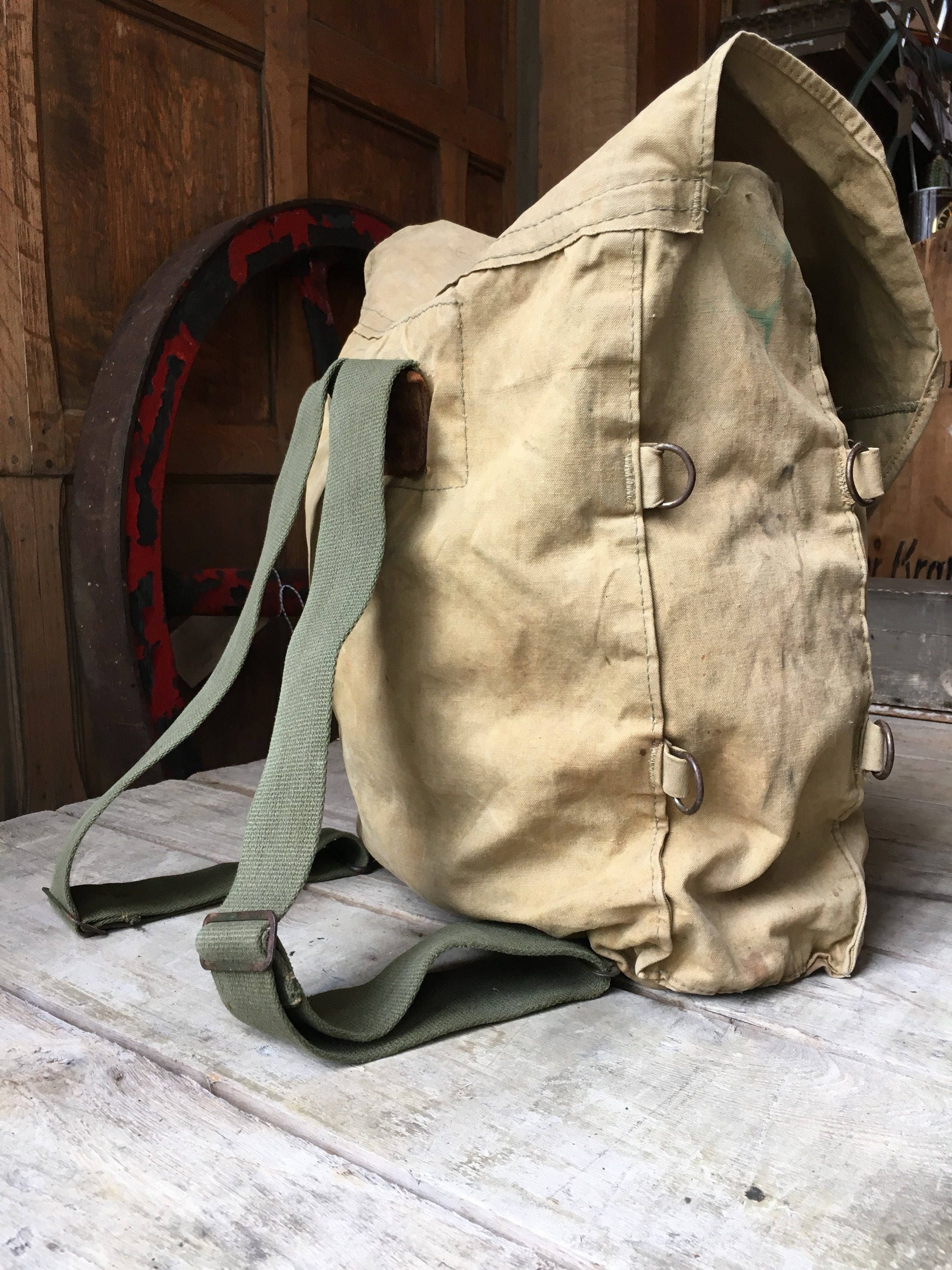 Vintage Boy Scout Backpack, Boy Scouts of America Rucksack, Antique Boy ...
