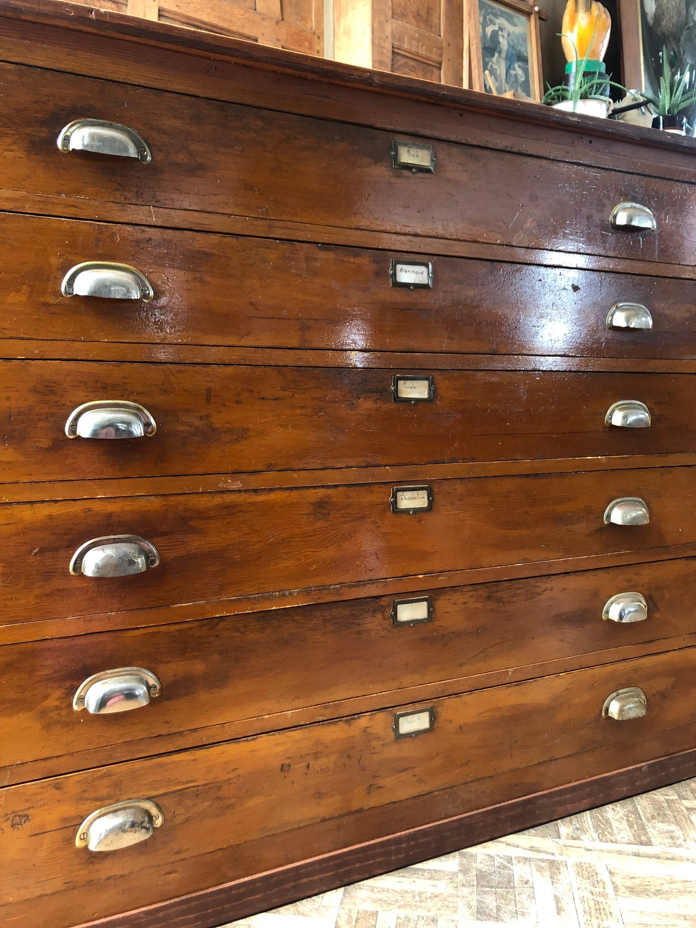 RESERVED Antique Flat File Church Vestments