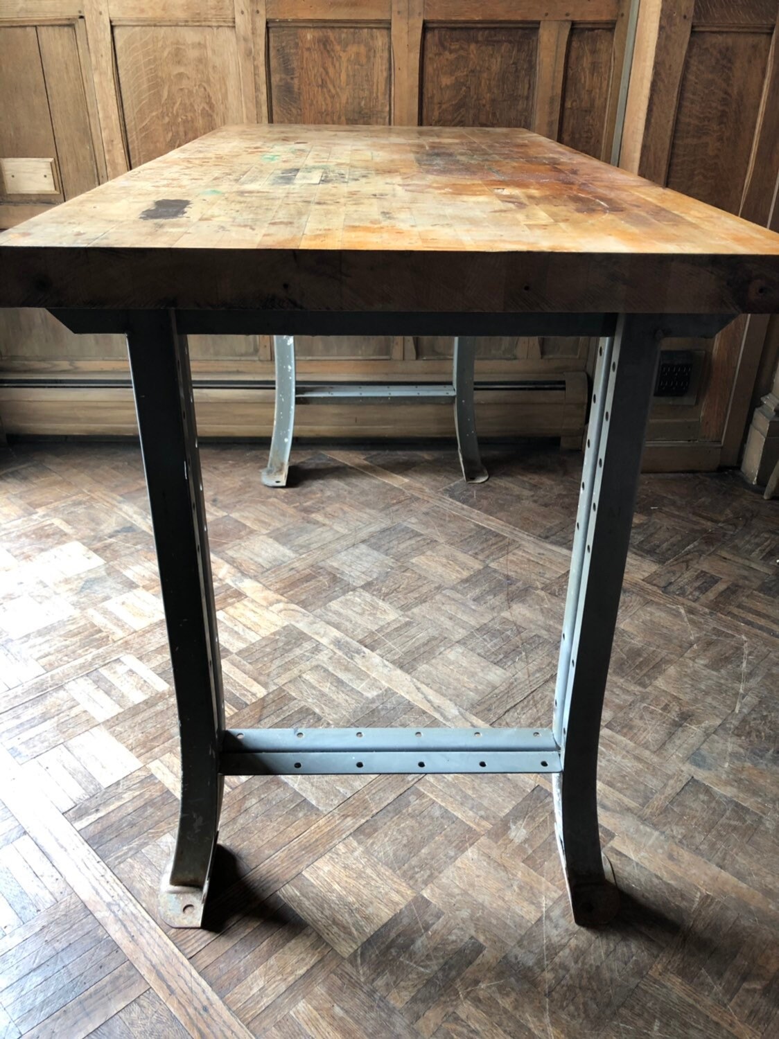 RESERVED - Industrial Workbench Table, Industrial Desk 