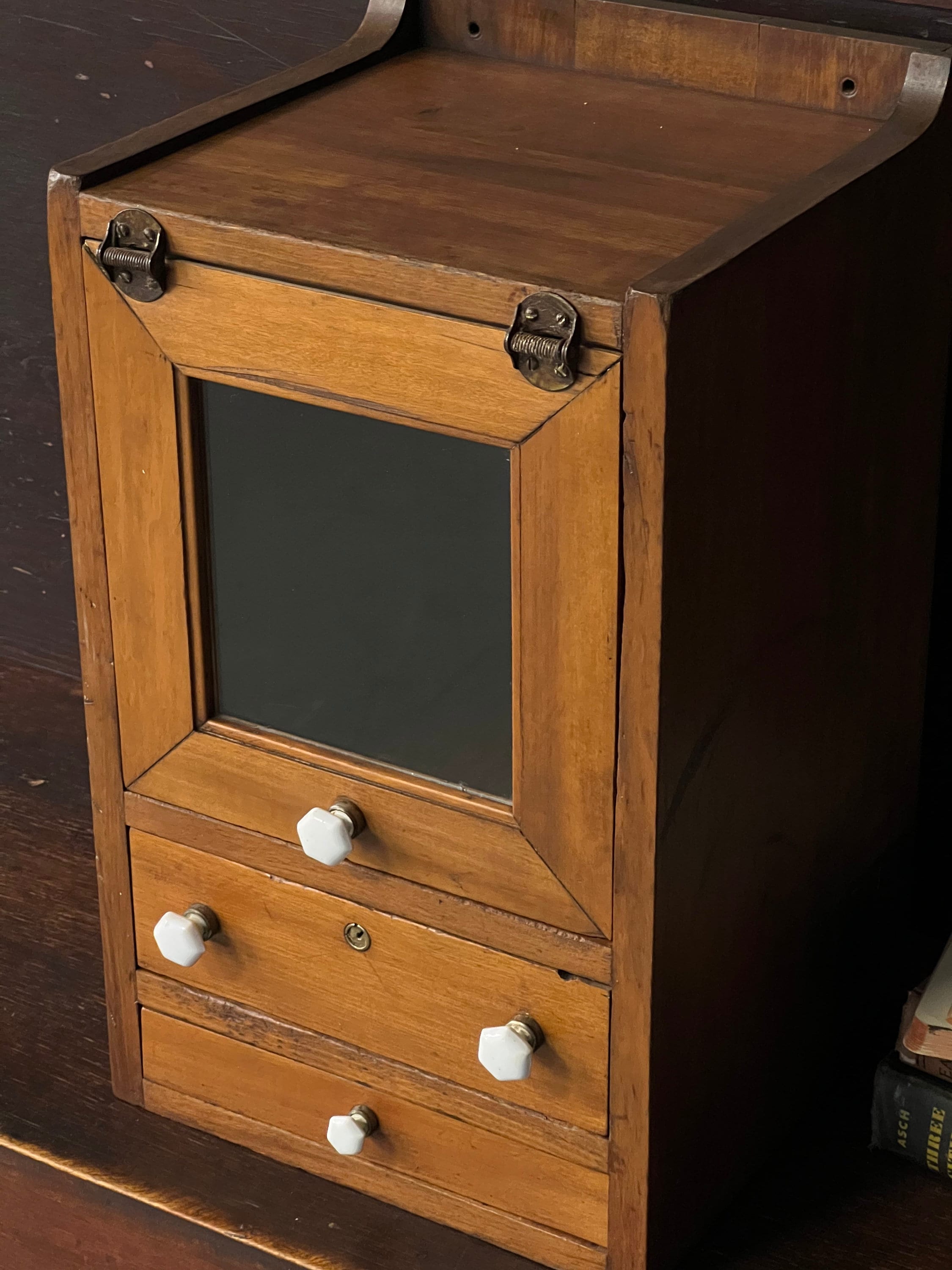 Antique Barber Shop Hanging Wall Antique Shaving