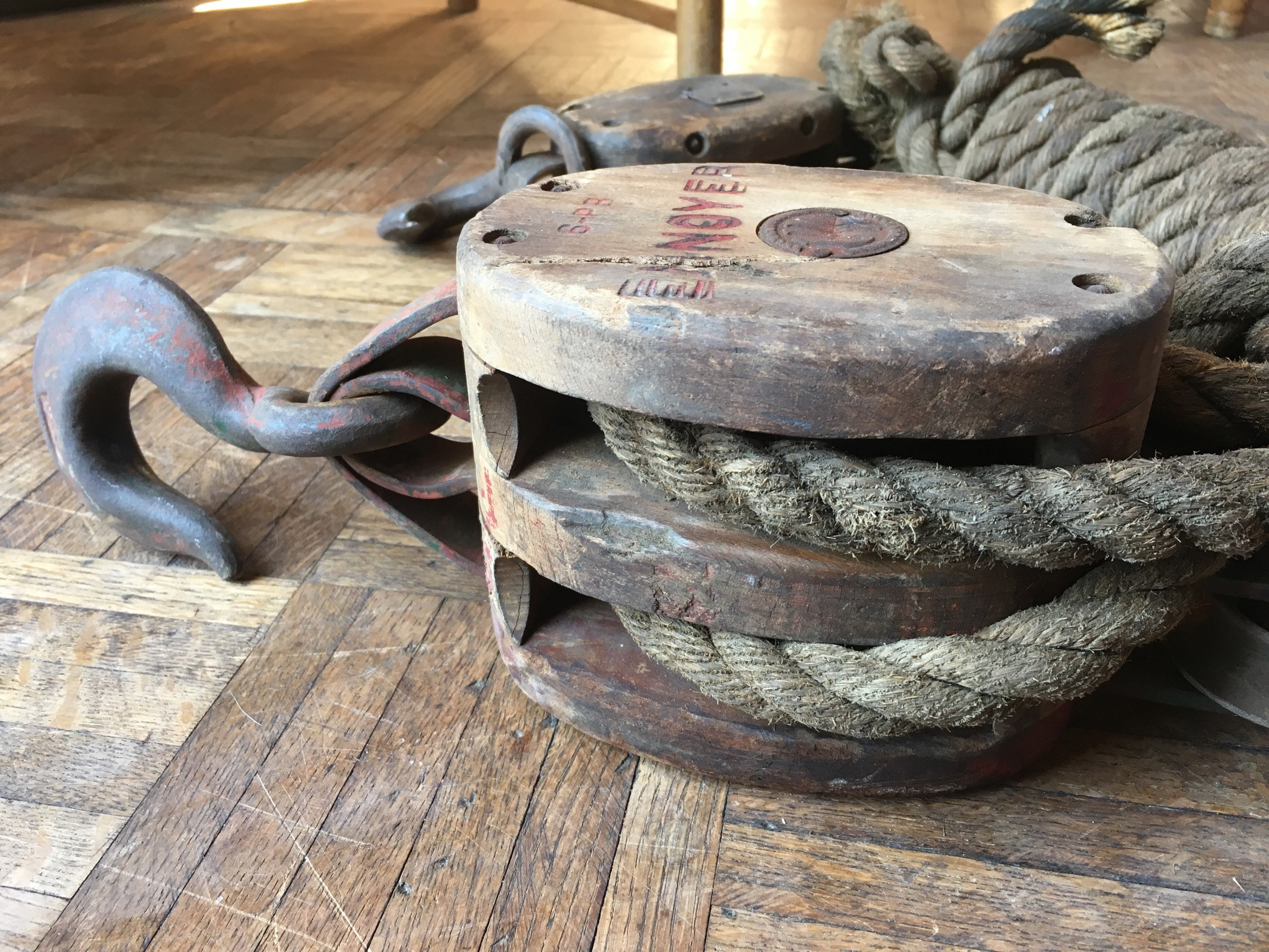 Old Pulleys Early Cast Iron Well Pulley Old Farm Wheel Barn Steampunk