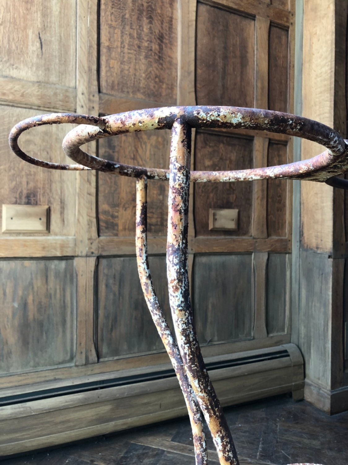 Antique Cast Iron Stand, Cast Iron Table Legs, Antique Plant Stand