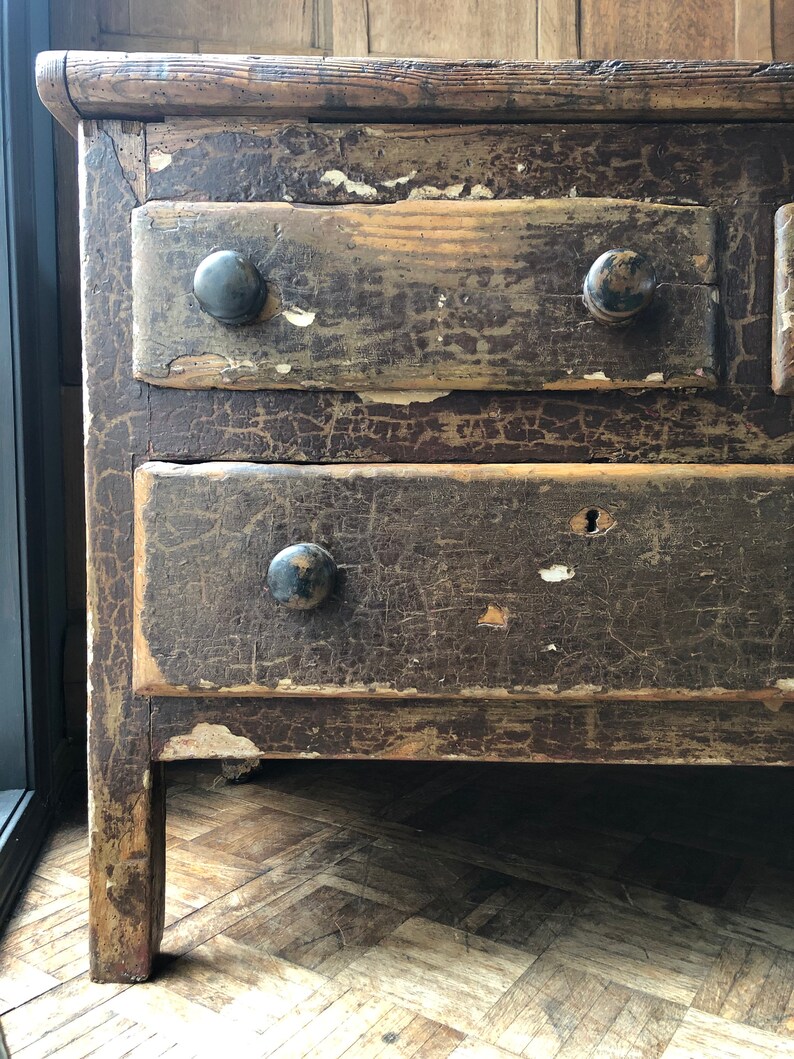 Antique Sideboard Buffet With Drawers Antique Etsy