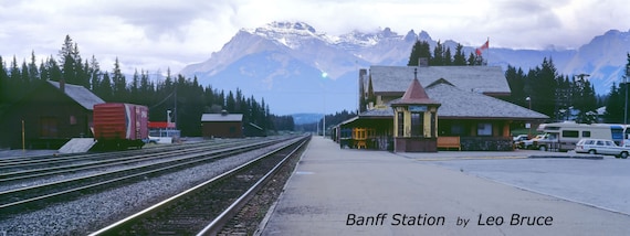 Canada Travel Souvenir Flexible Fridge Magnet BANFF NATIONAL PARK