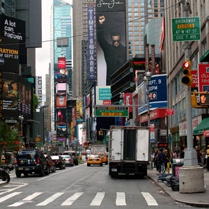 Fine Art Print, Urban Landscape, Broadway, NYC