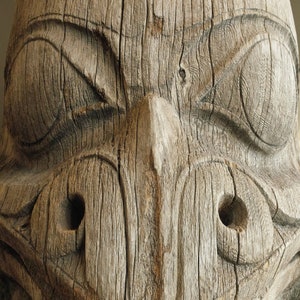 Fine Art Print, Northwest Coast Totem, Native Art, BC Canada